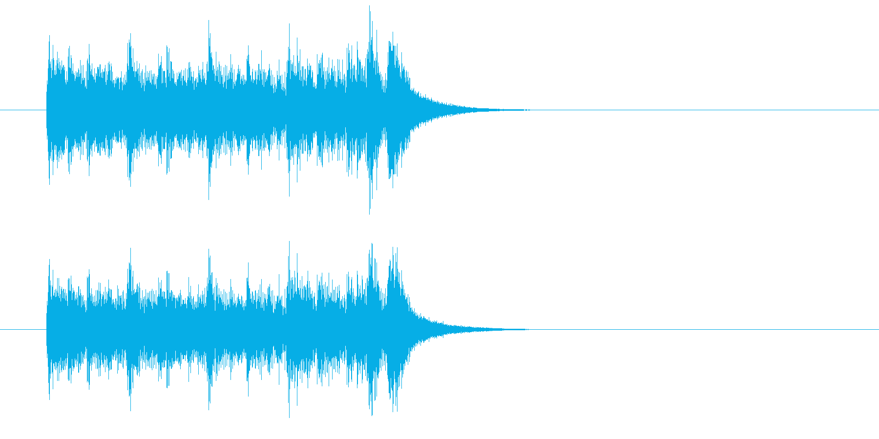 ジングル(フュージョン)の再生済みの波形