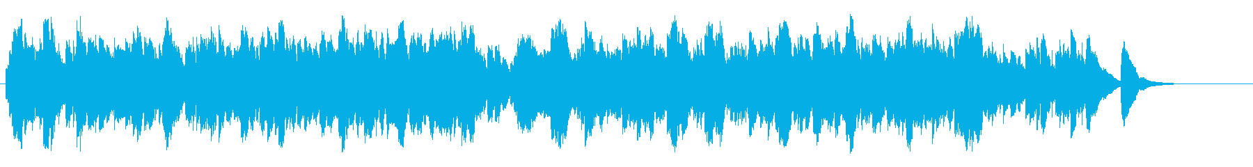 オルゴールの音色が優しいセミクラシックの再生済みの波形