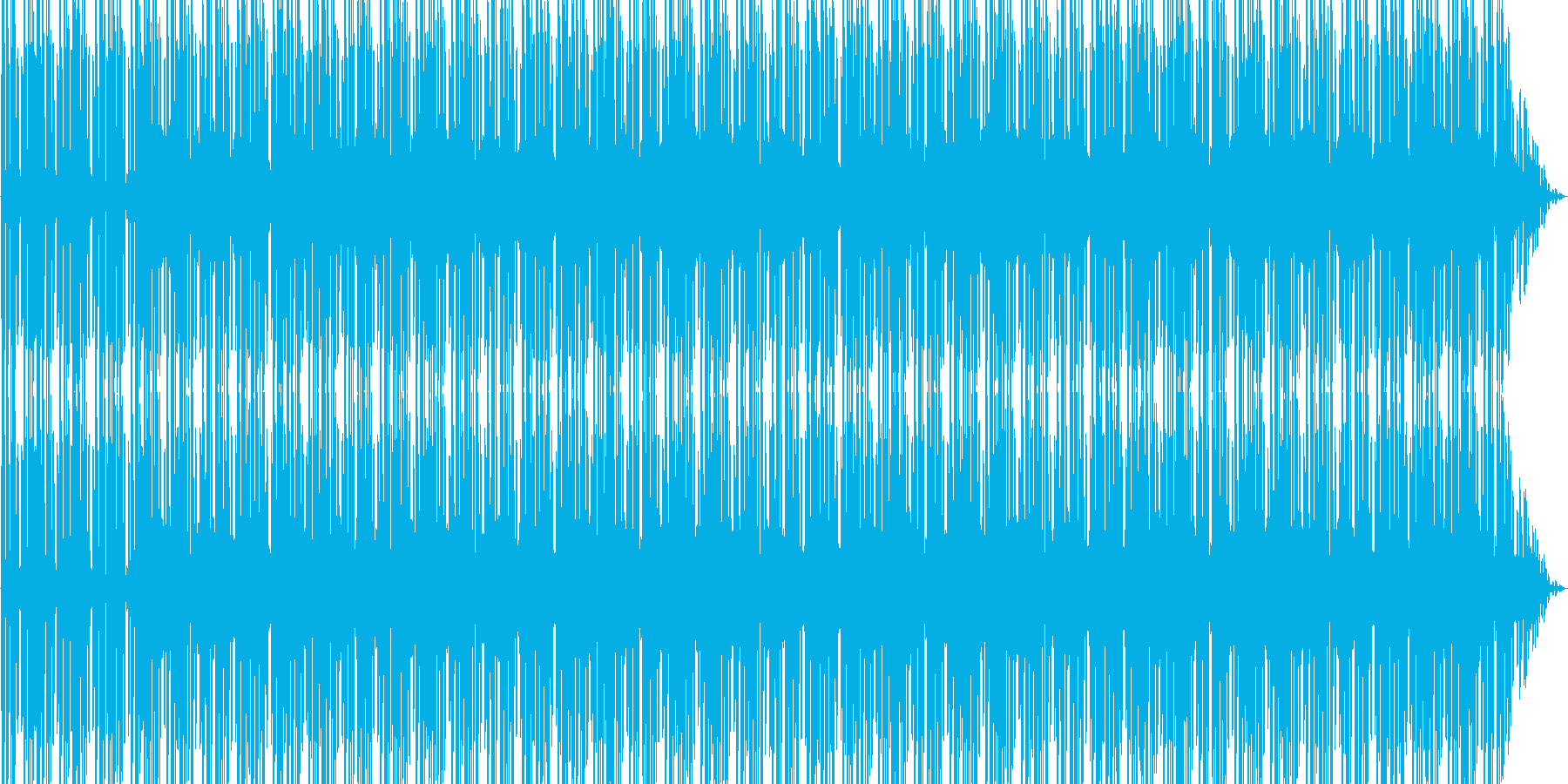 エンディングなどの再生済みの波形