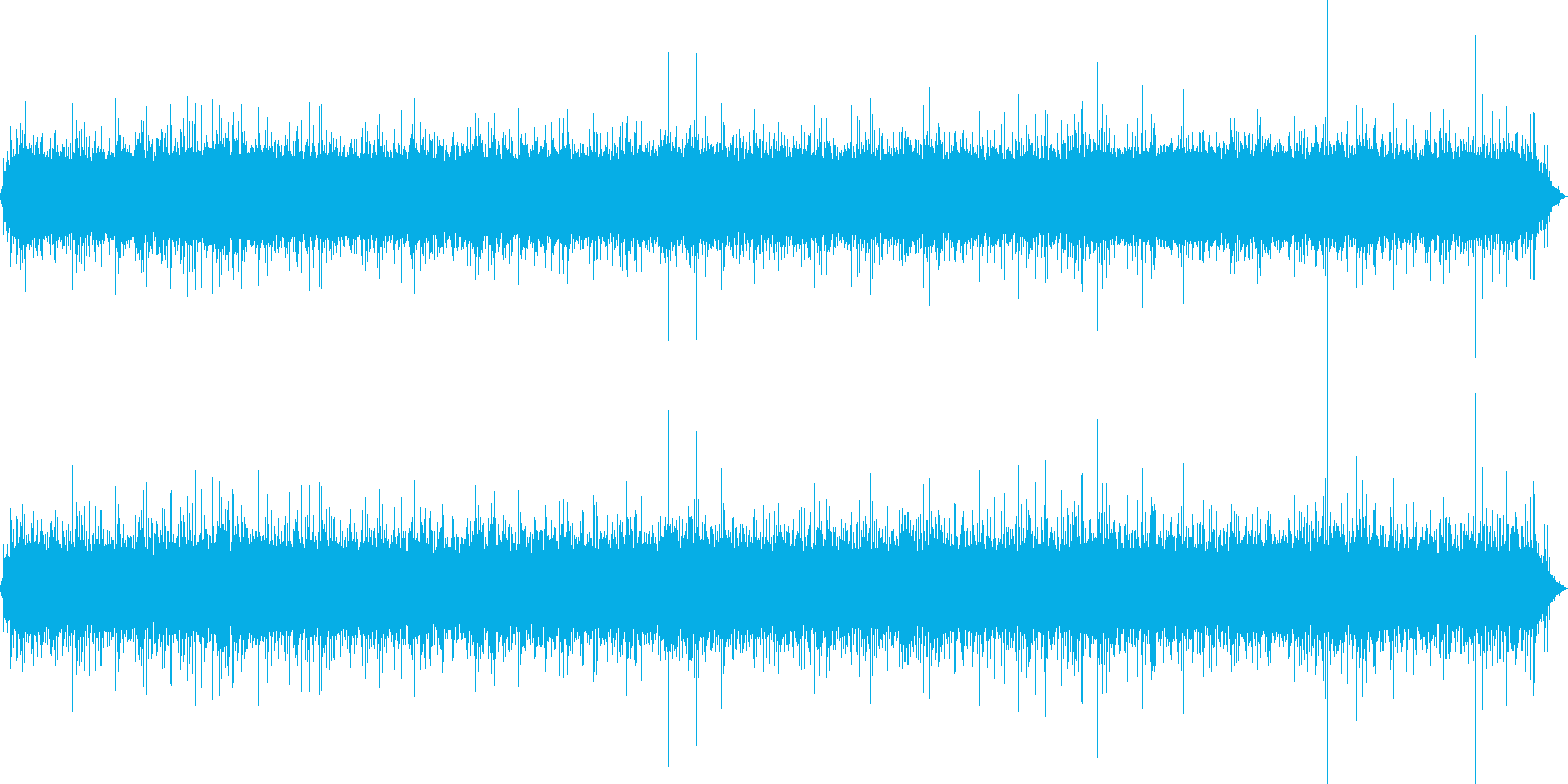 【自然音】滝02(山梨)の再生済みの波形
