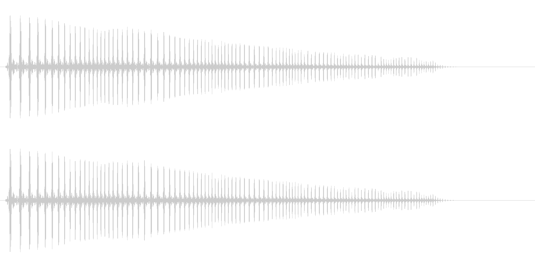 ブワンブワン(動きの大きい移動音)の未再生の波形