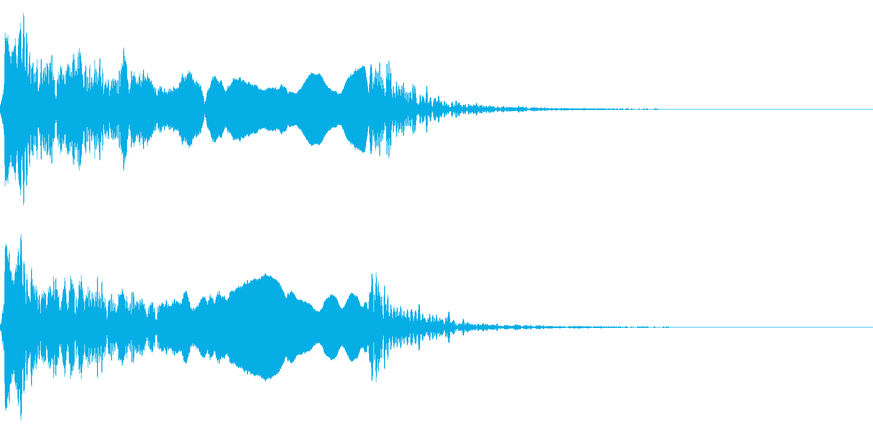 和風な歌舞伎の笛(能管)効果音です♪03の再生済みの波形