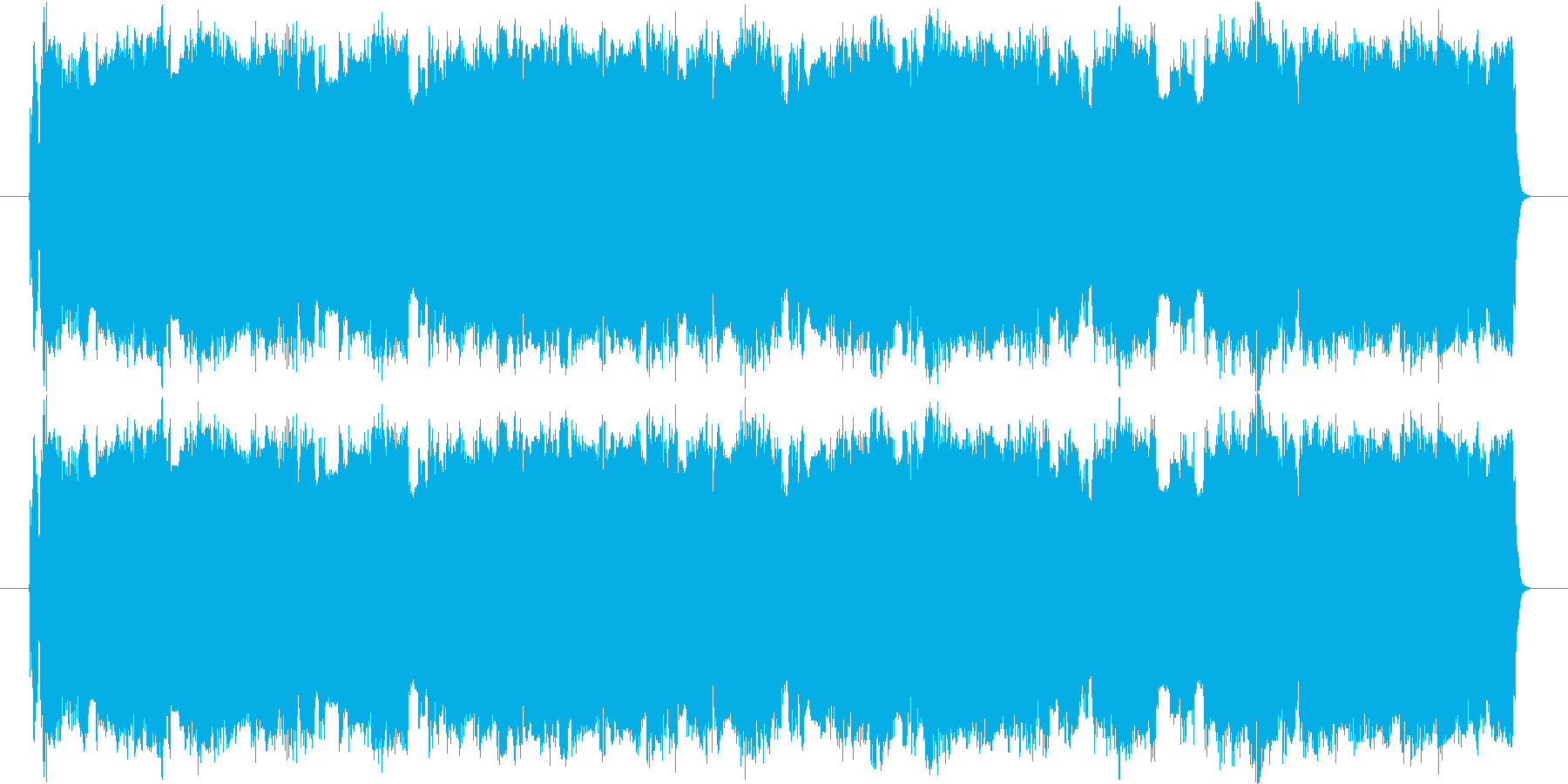 ギターフレーズ004の再生済みの波形
