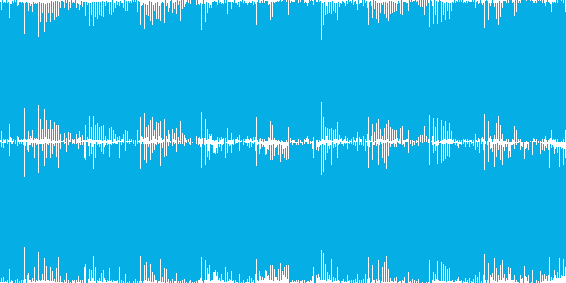 空を駆け抜けるようなイメージです。の再生済みの波形