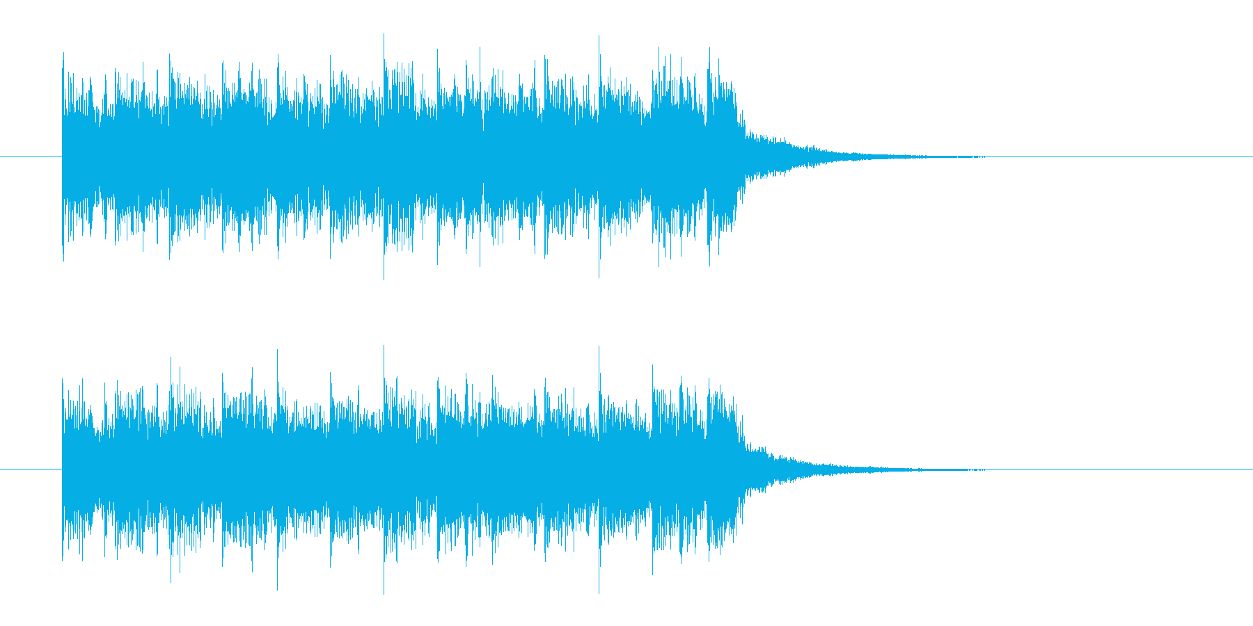 ライブを締めくくる最高潮な音楽の再生済みの波形