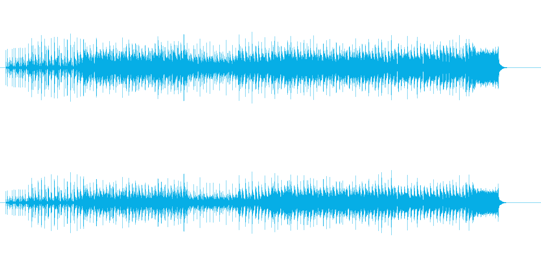 ゲーム・ミュージック風行進曲の再生済みの波形