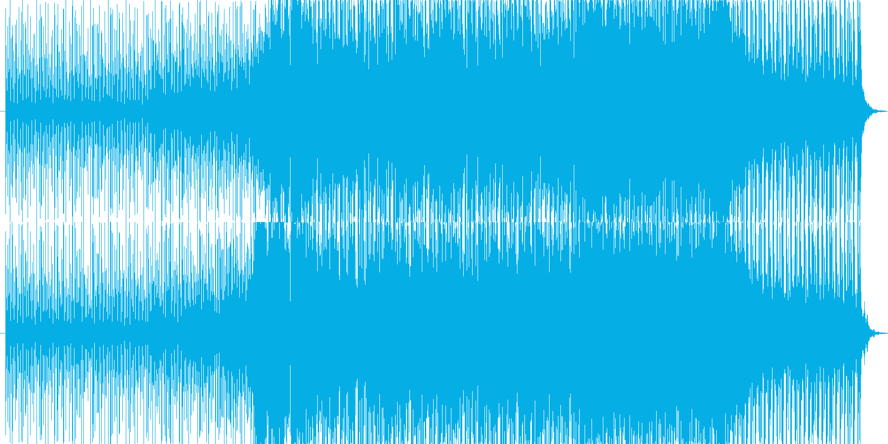 一風変わったトランスですの再生済みの波形