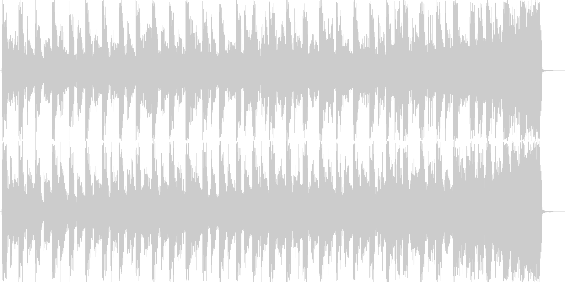 TV番組のオープニングを想定した楽曲で…の未再生の波形