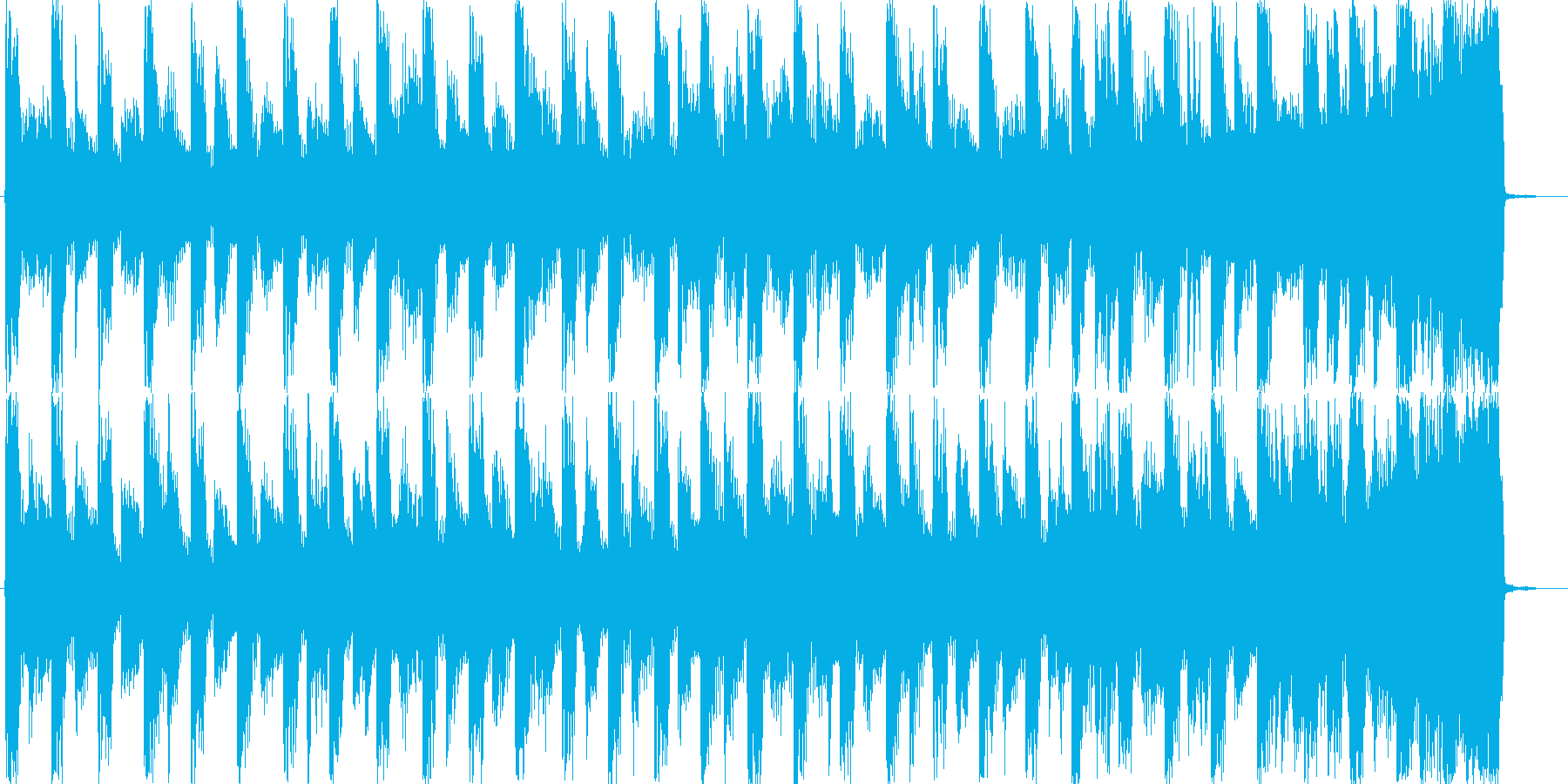 TV番組のオープニングを想定した楽曲で…の再生済みの波形
