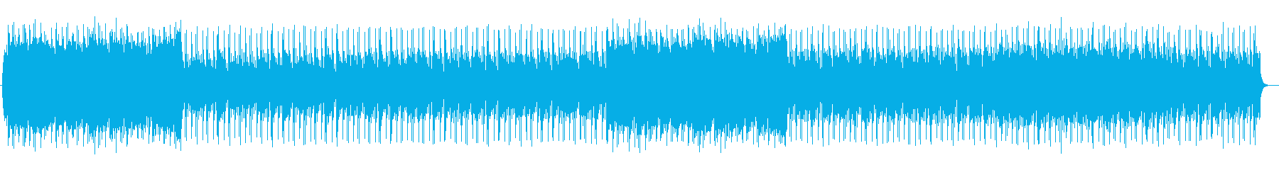 シンセによる大人っぽい洋楽AOR風の再生済みの波形