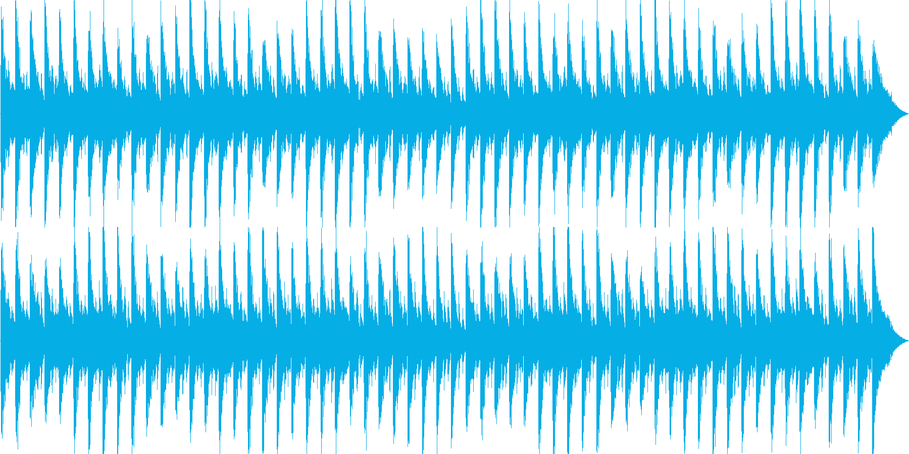 mp3 / 44.1kHz / 320…の再生済みの波形