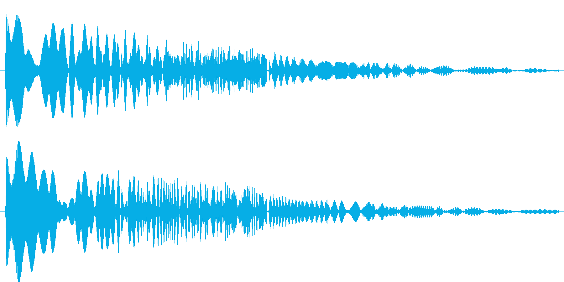 ぴよぴよピューン(ギャグ系)の再生済みの波形