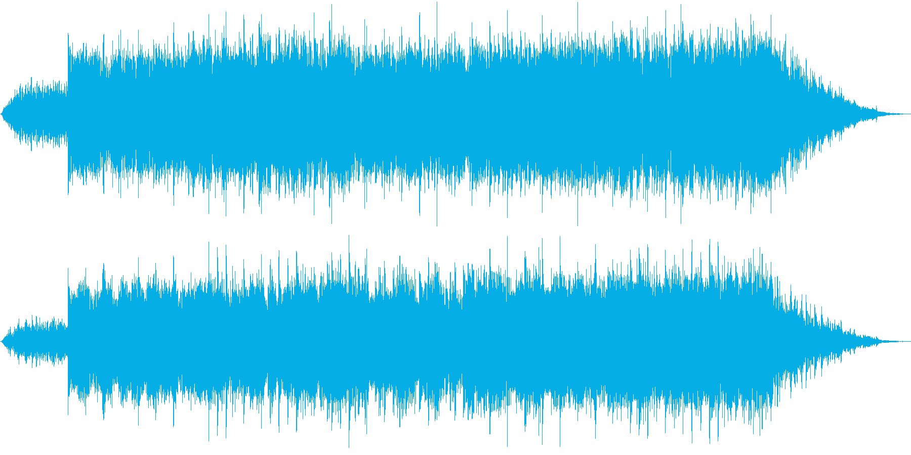 エンジェルダストをイメージした優しい旋律の再生済みの波形