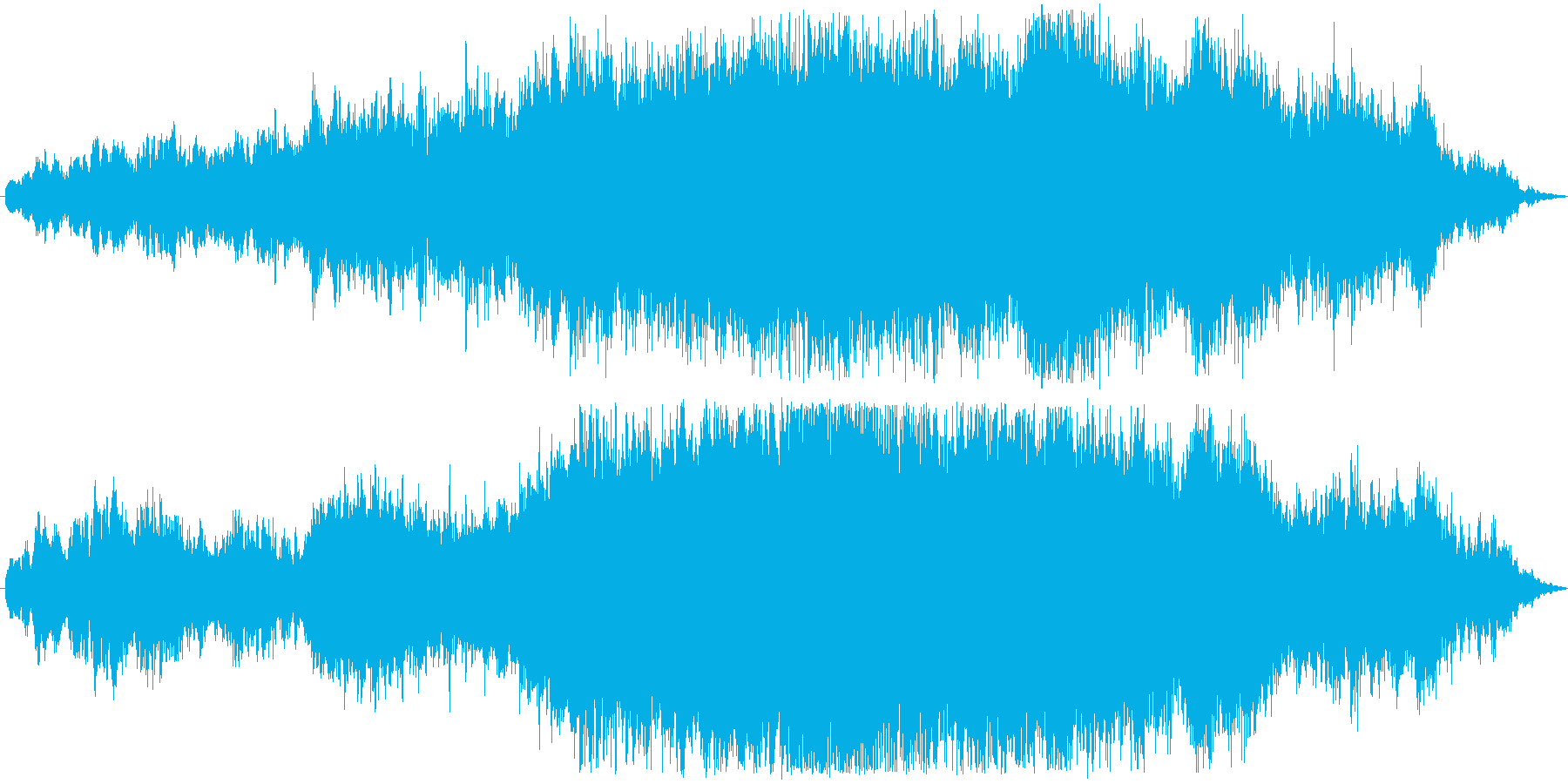 恐ろしい雰囲気を演出しました。の再生済みの波形