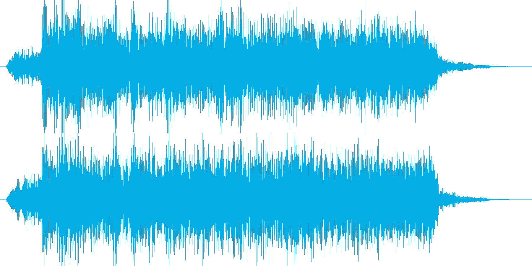 高音質♪ロックアップジングルの再生済みの波形