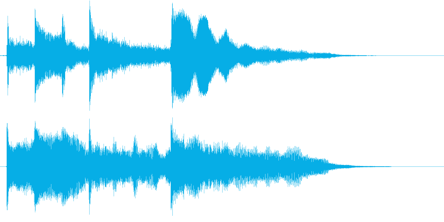 Simple & standard easy to use logo's reproduced waveform
