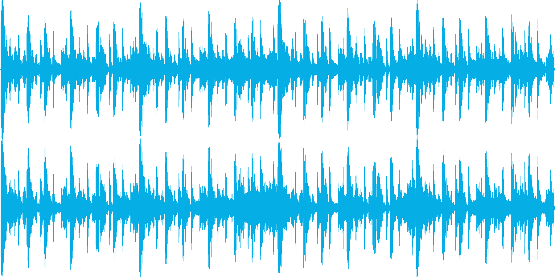 ヒップホップを感じる楽曲です。の再生済みの波形