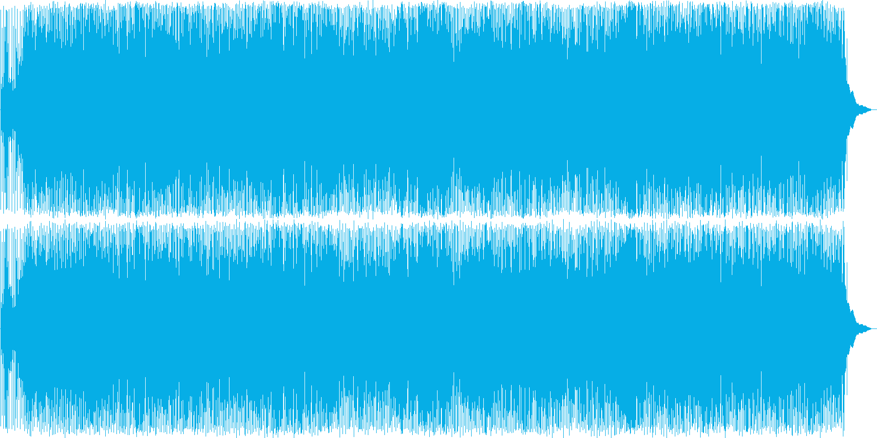 楽しげなカントリーミュージックの再生済みの波形