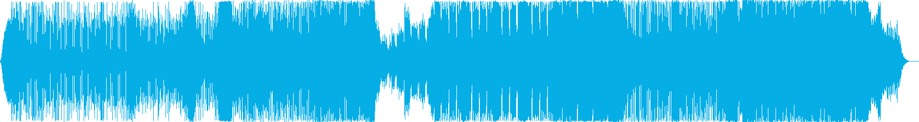 EDM with a feeling of running. Sports, events's reproduced waveform