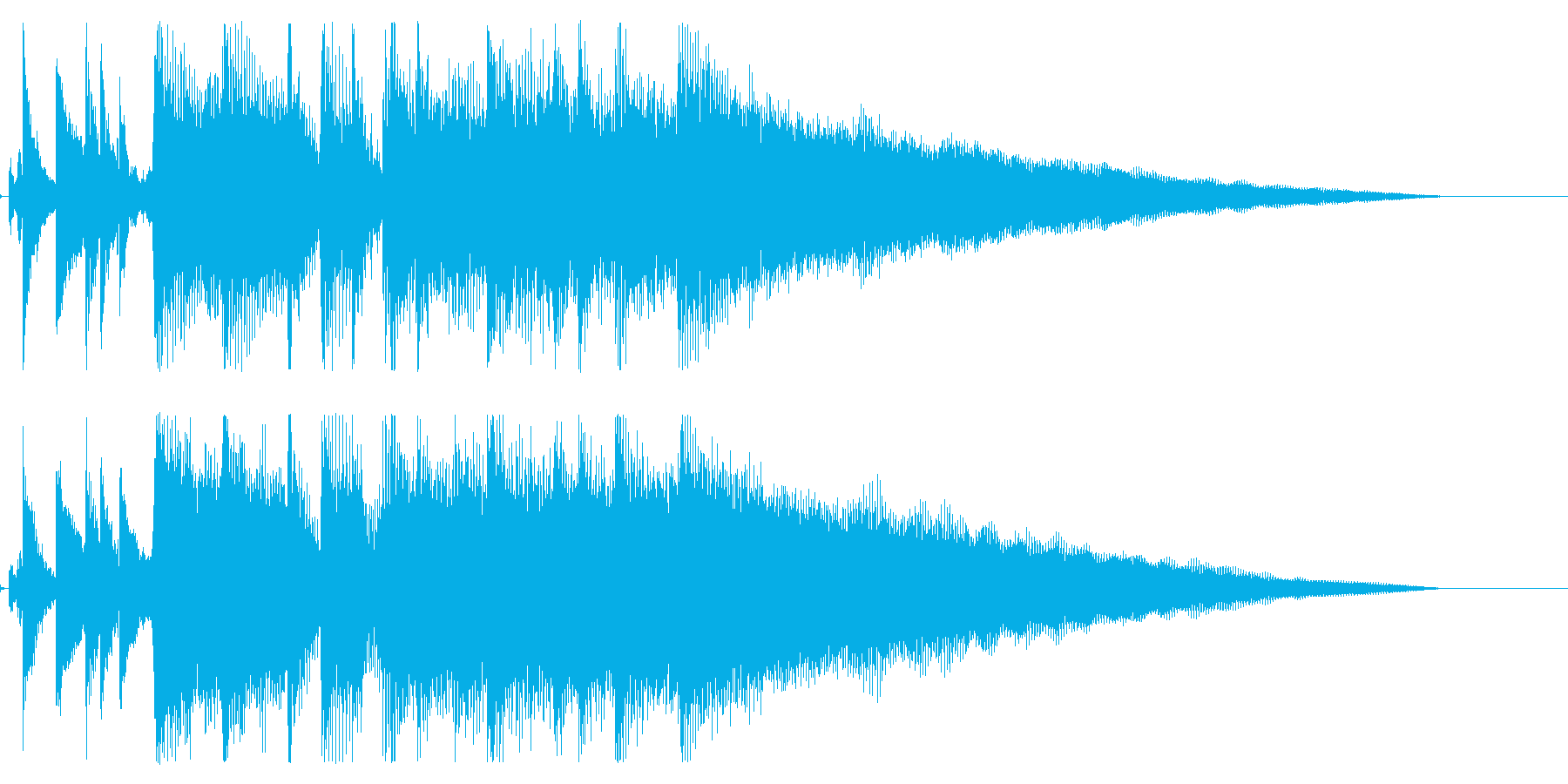 【気分一新3】の再生済みの波形