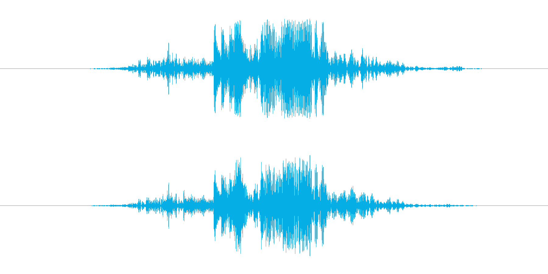がちゃん。移動音。の再生済みの波形