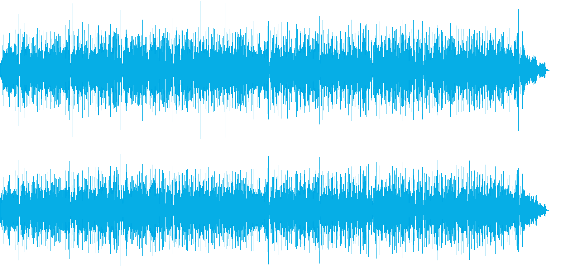フルートがメインのショッピング音楽の再生済みの波形