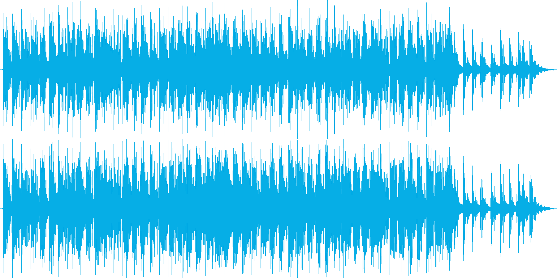 ピアノをメインにした小曲です。の再生済みの波形