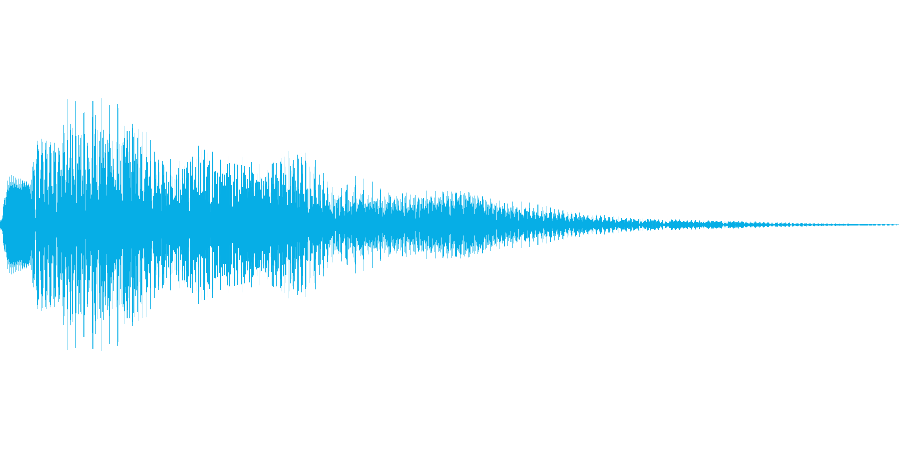 セレクト音の再生済みの波形