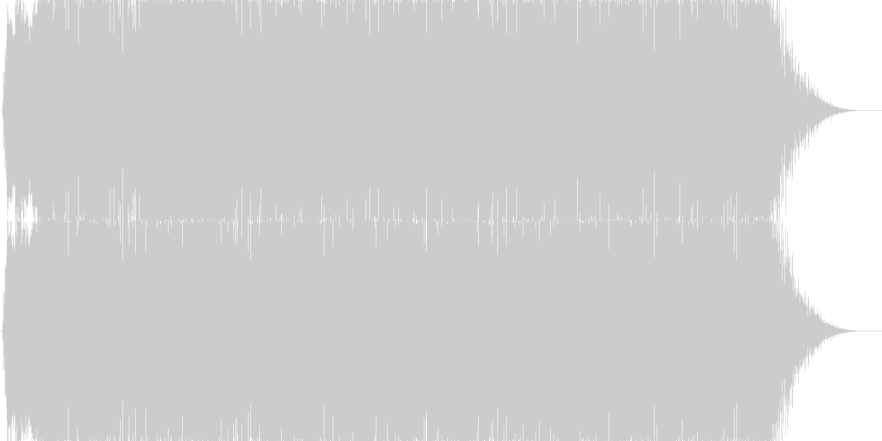 アジア、中国風テクノポップの未再生の波形