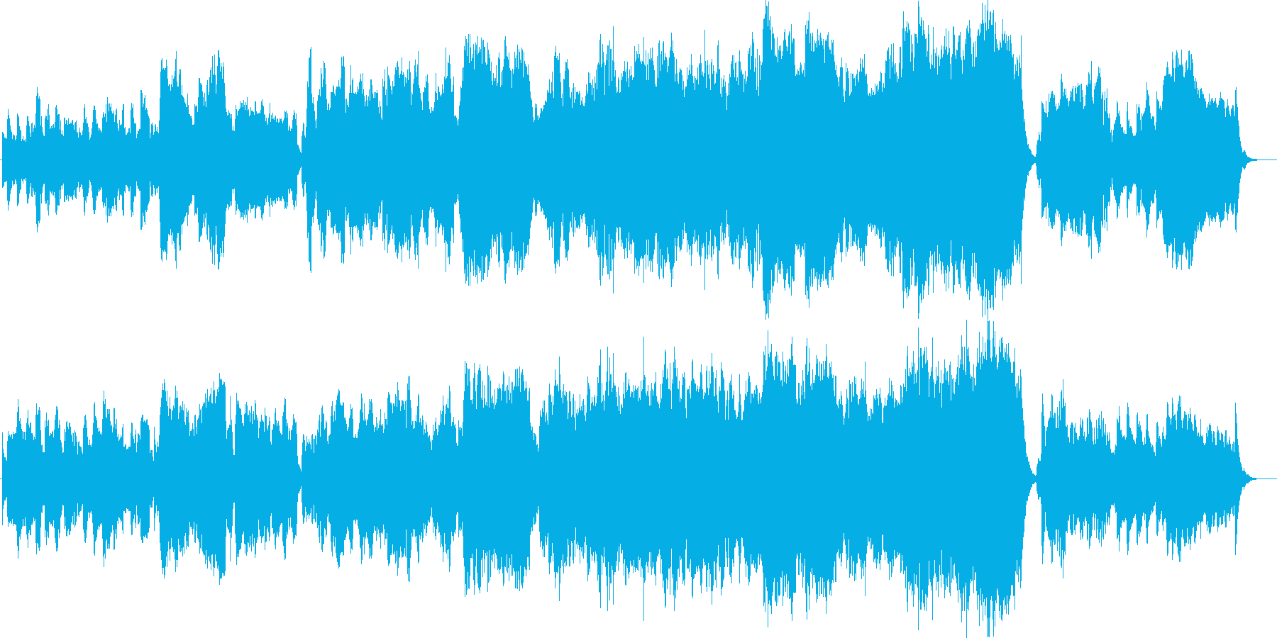どこか懐かしい気持ちにさせる一曲です。の再生済みの波形