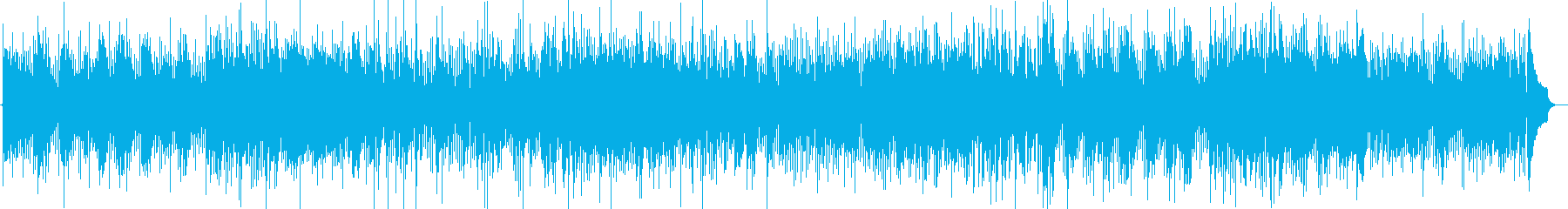 メランコリックな落ち着いたギターの曲の再生済みの波形