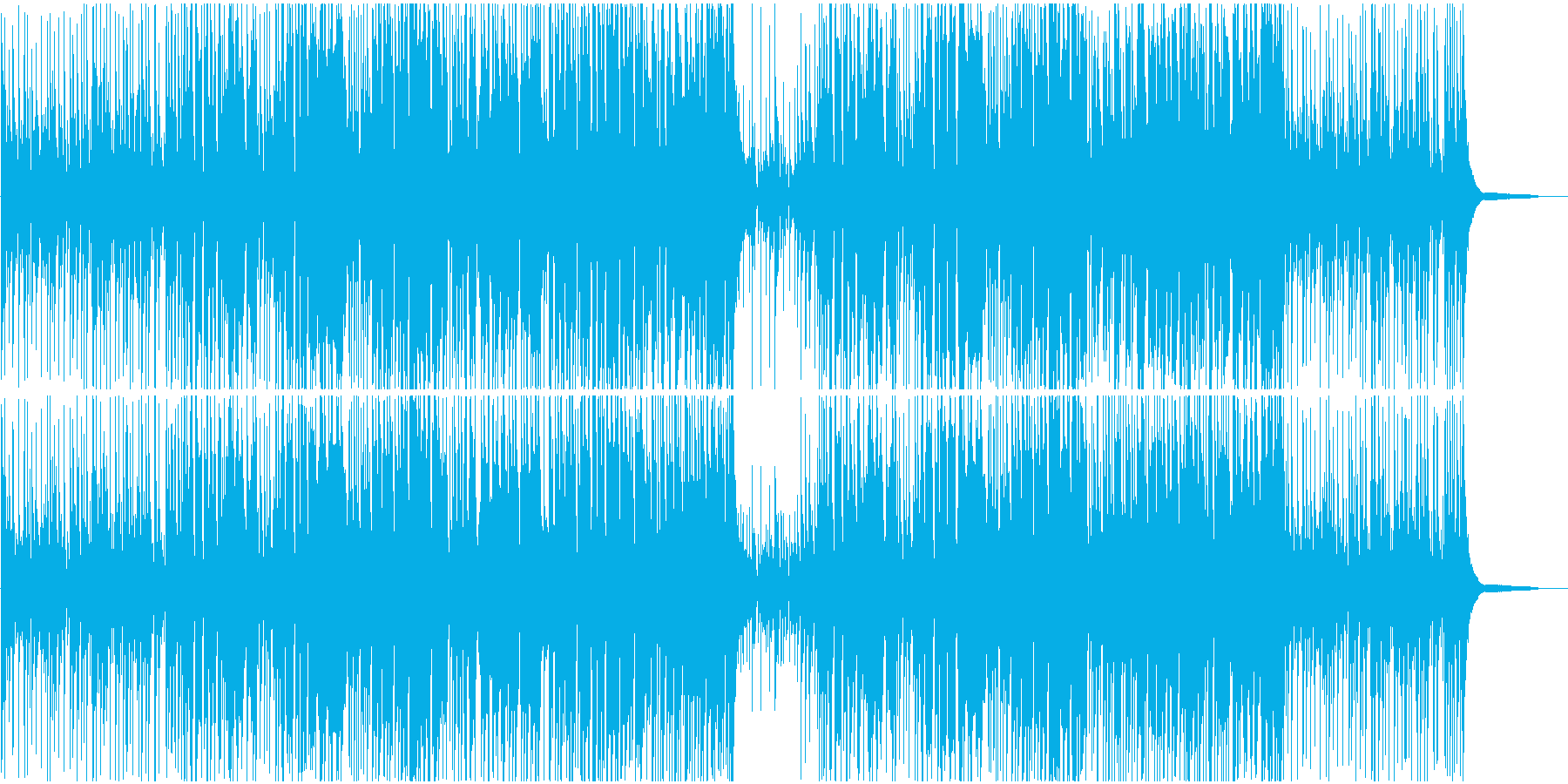 ジャズBGM 映像系に合うジャズファンクの再生済みの波形