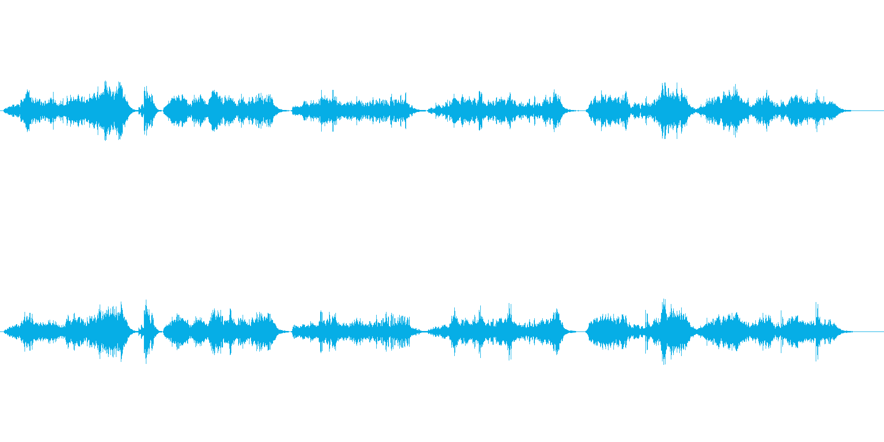 幻想的な光の空間をイメージした楽曲ですの再生済みの波形