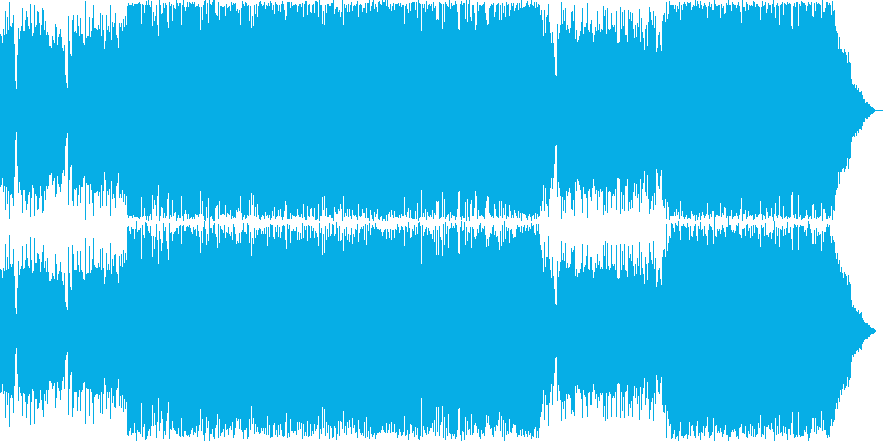 心地よいギターによるロックの再生済みの波形