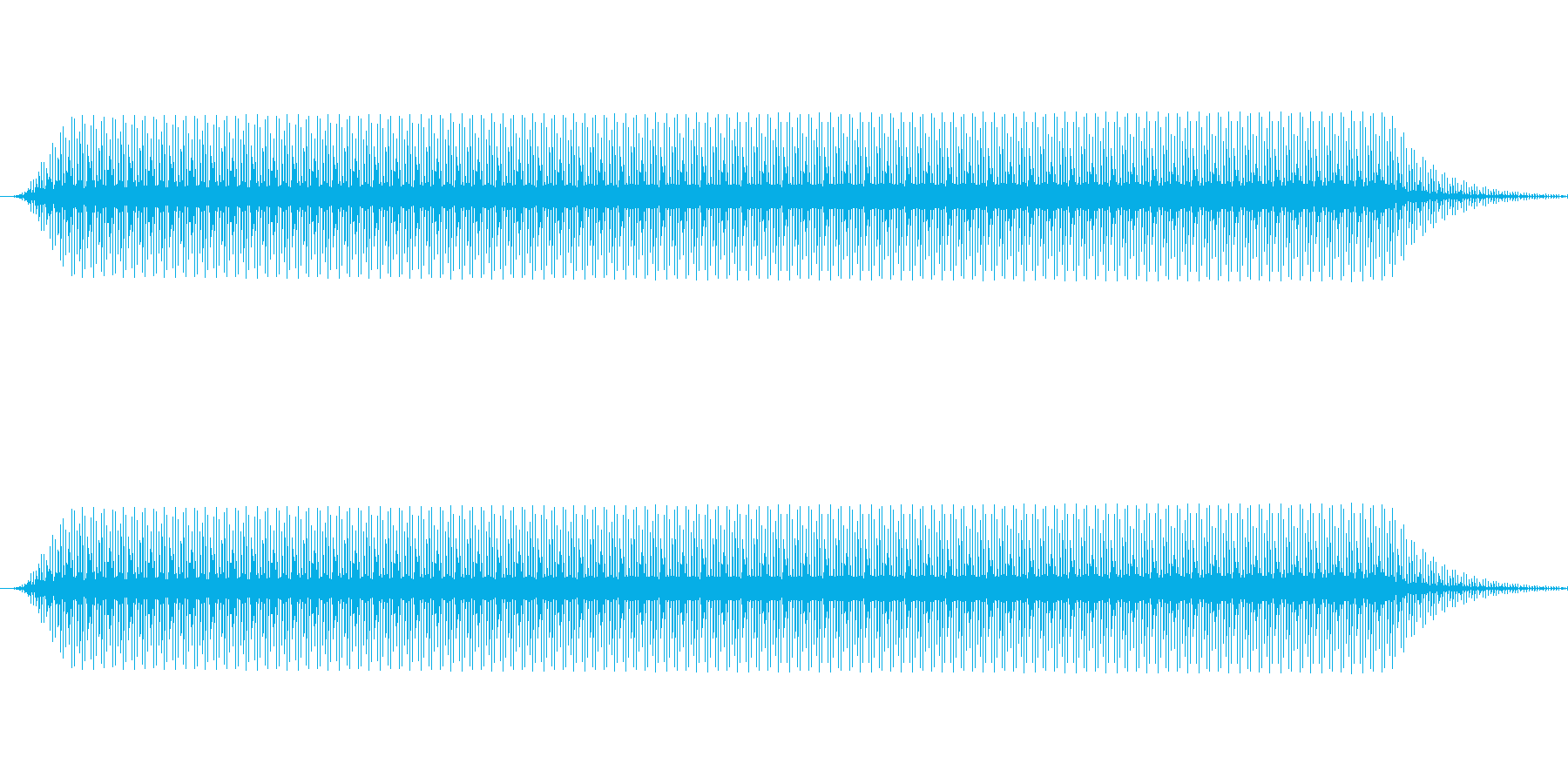 ピッ(電子音、カーソル、選択音)の再生済みの波形