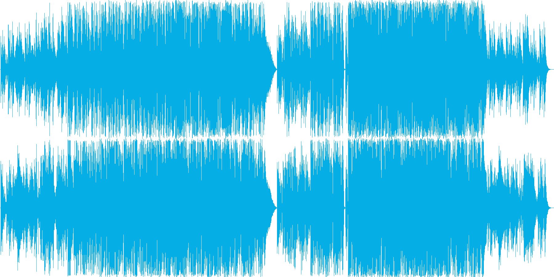 エスニックなテクノです。生音系となって…の再生済みの波形