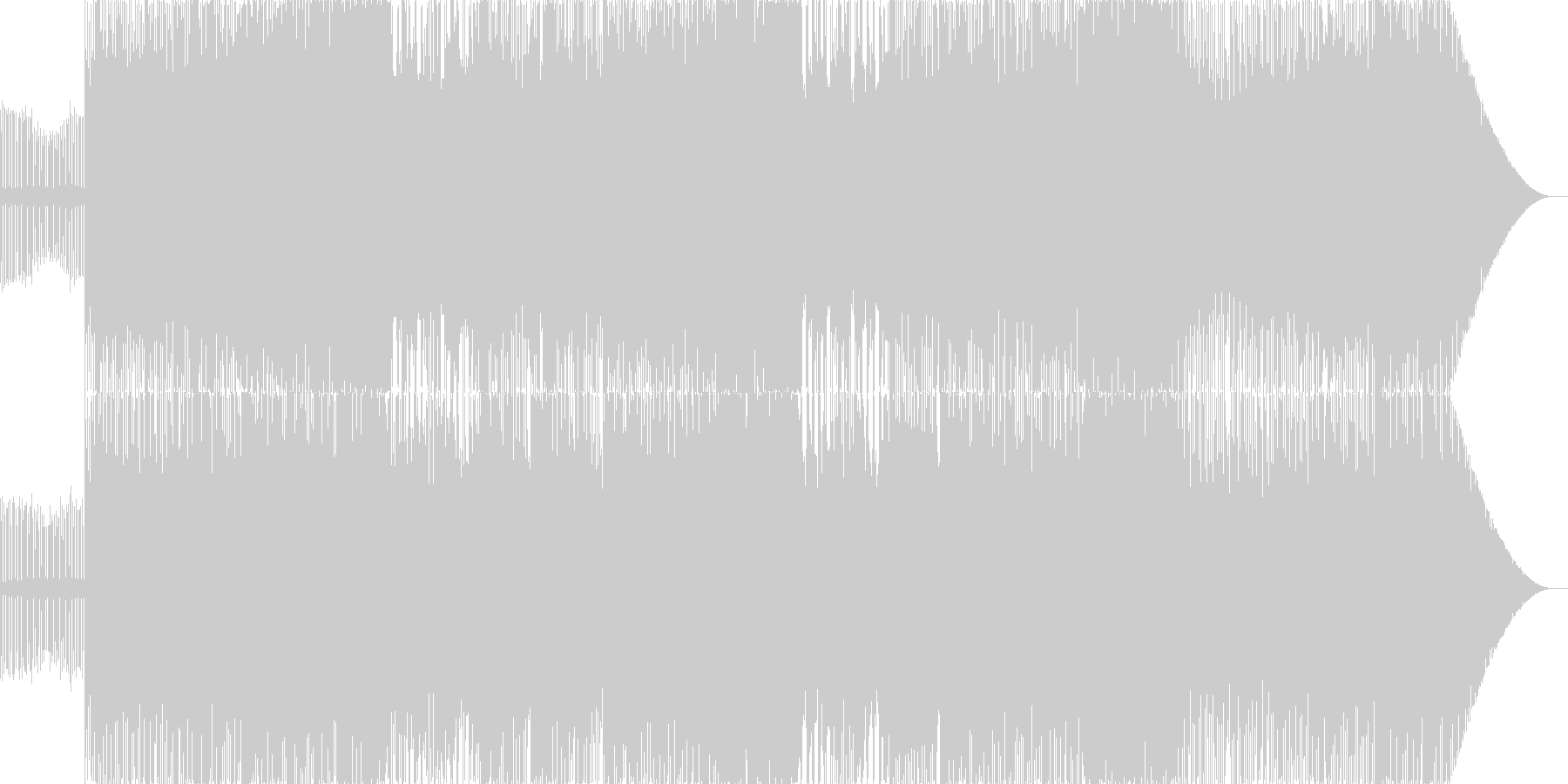 ボス戦をイメージした激しい楽曲です。エ…の未再生の波形