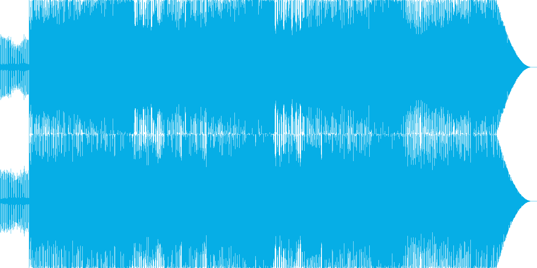 ボス戦をイメージした激しい楽曲です。エ…の再生済みの波形