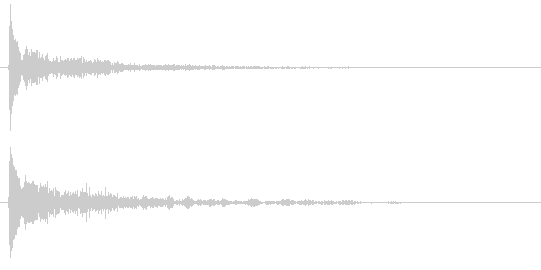 擬音【きゅーんふぉー】192kbps …の未再生の波形