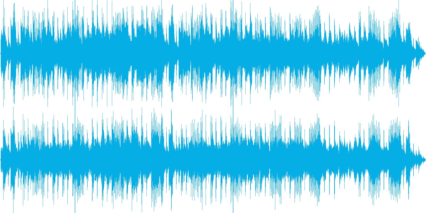 暗めで激しい。ゲーム用に作成した曲、前…の再生済みの波形