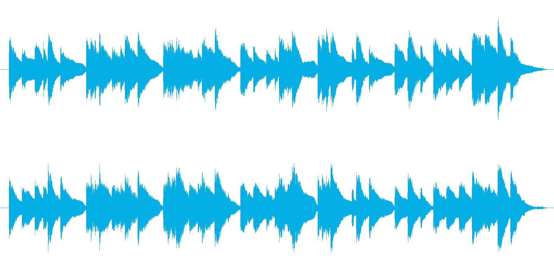 Piano_soloの再生済みの波形