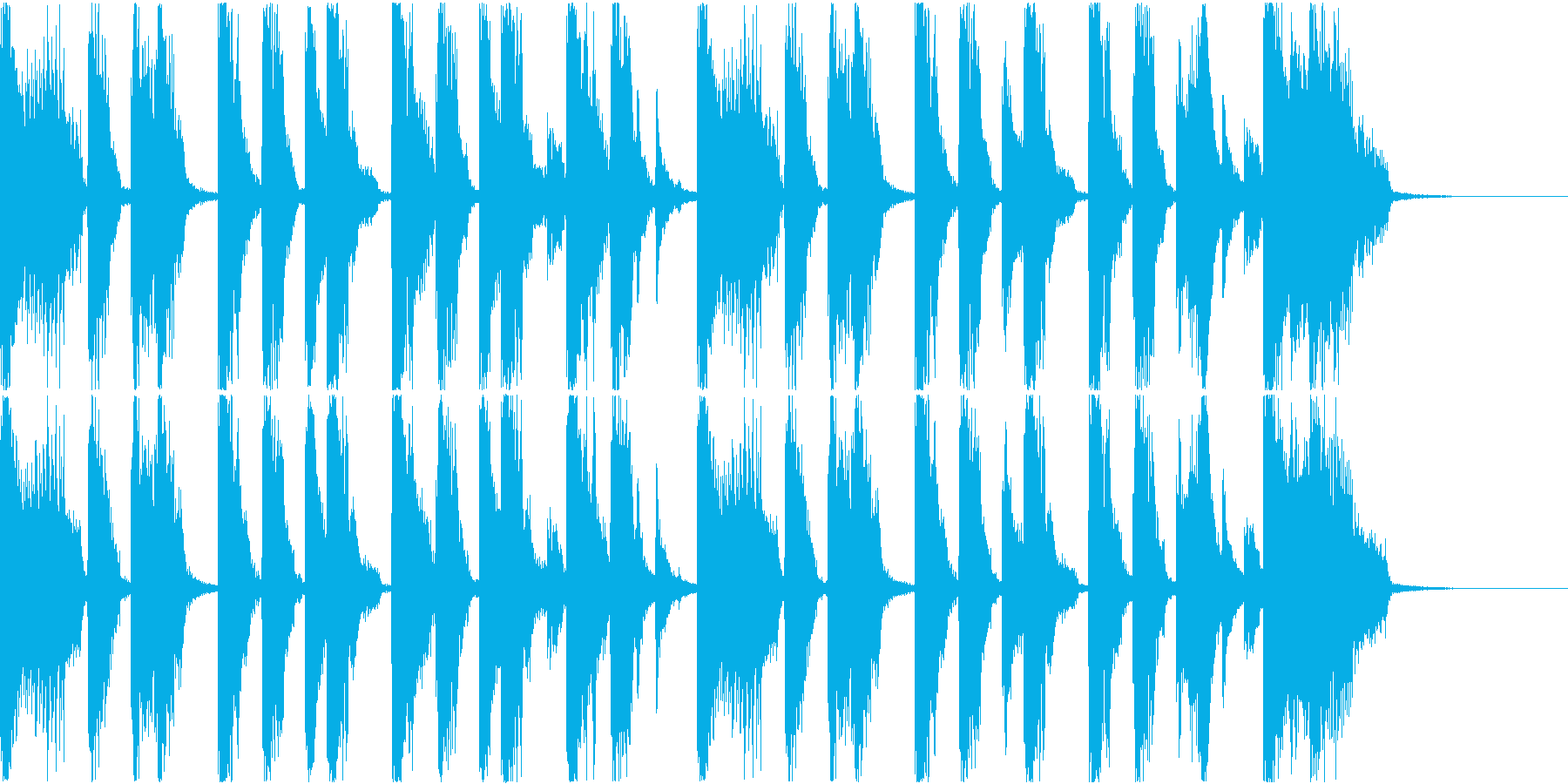 Pop/Electronic/Funの再生済みの波形