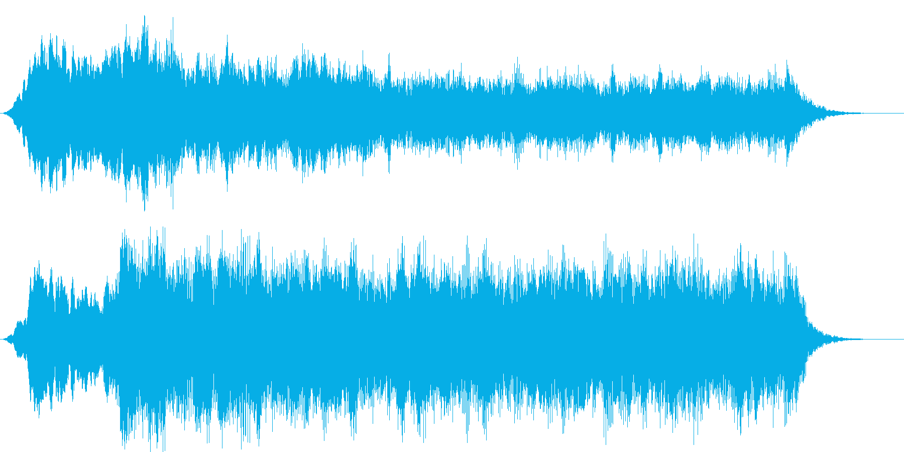 環境音系の効果音です。の再生済みの波形