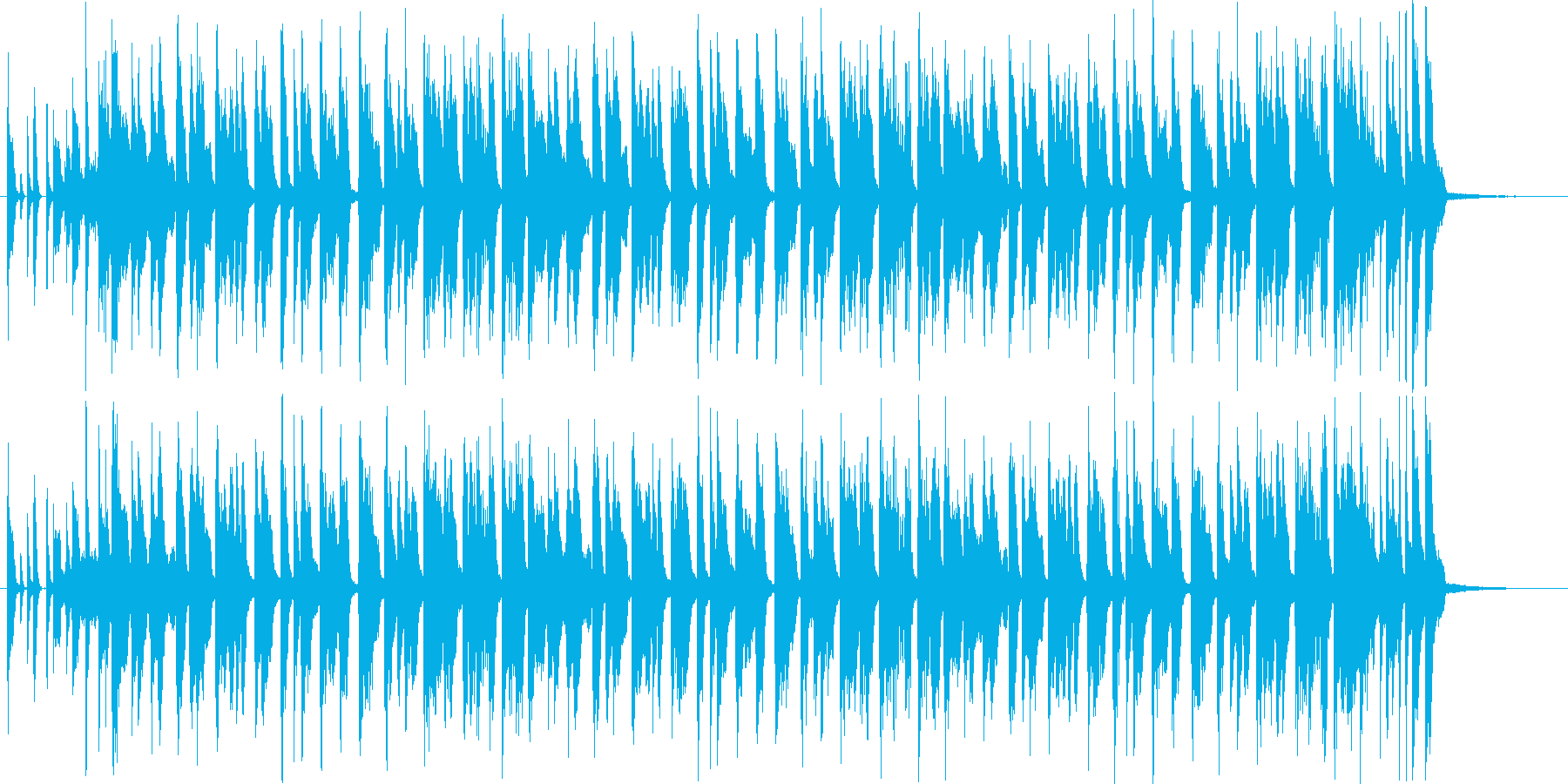 新年を明るく迎えるような和風な音楽ですの再生済みの波形