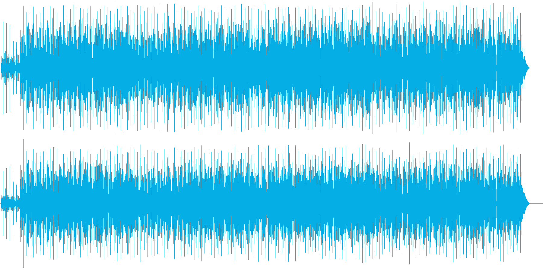 陽気に誘われてお散歩するのんびりポップの再生済みの波形