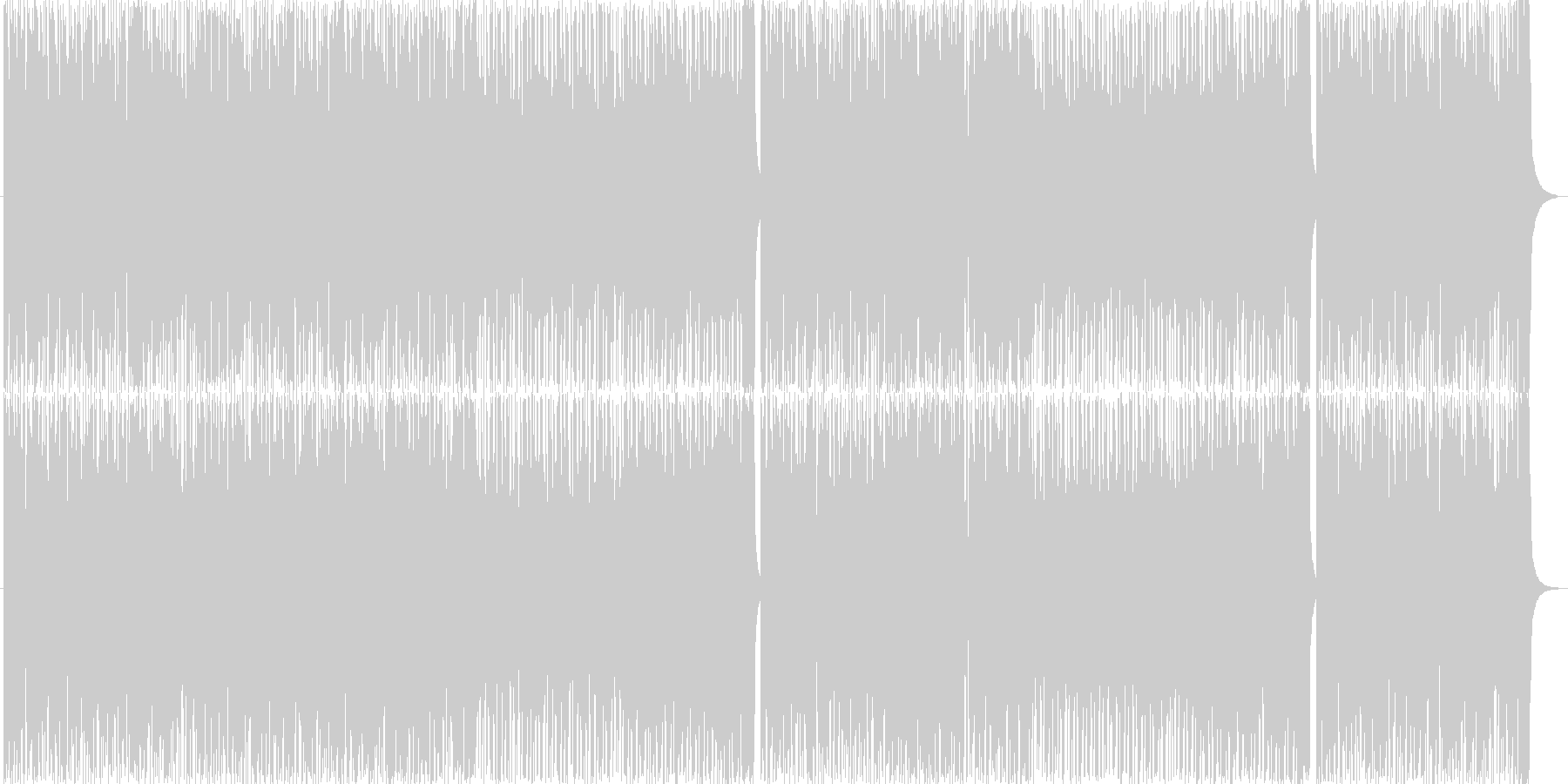 民族音楽調 爽やか 疾走感 フルートの未再生の波形