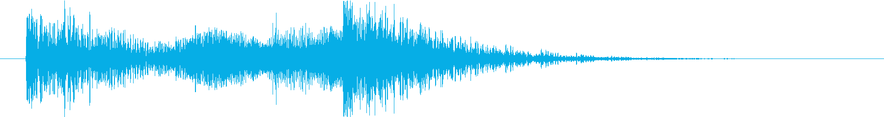 Sound effects SE like jingle. Heavy sound.'s reproduced waveform