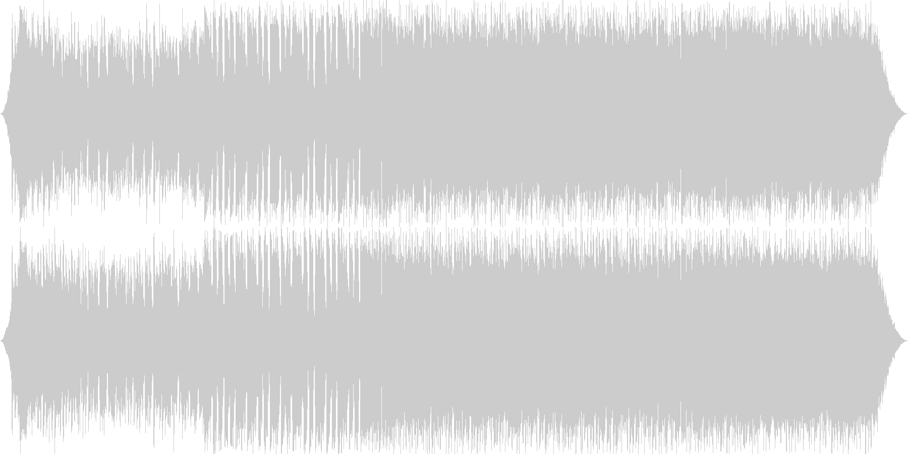 Tranceアレンジの曲です。mp3 …の未再生の波形