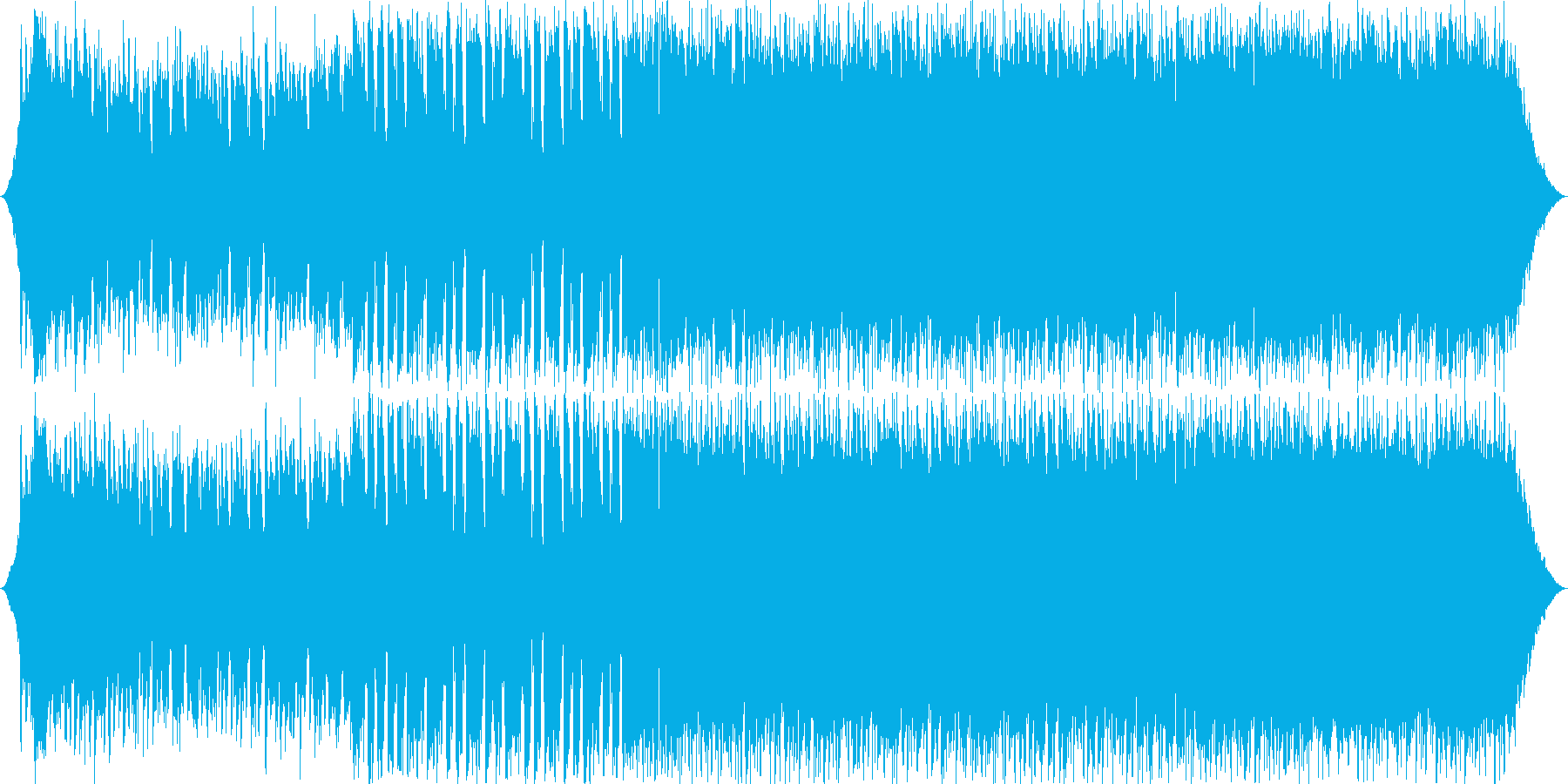 Tranceアレンジの曲です。mp3 …の再生済みの波形
