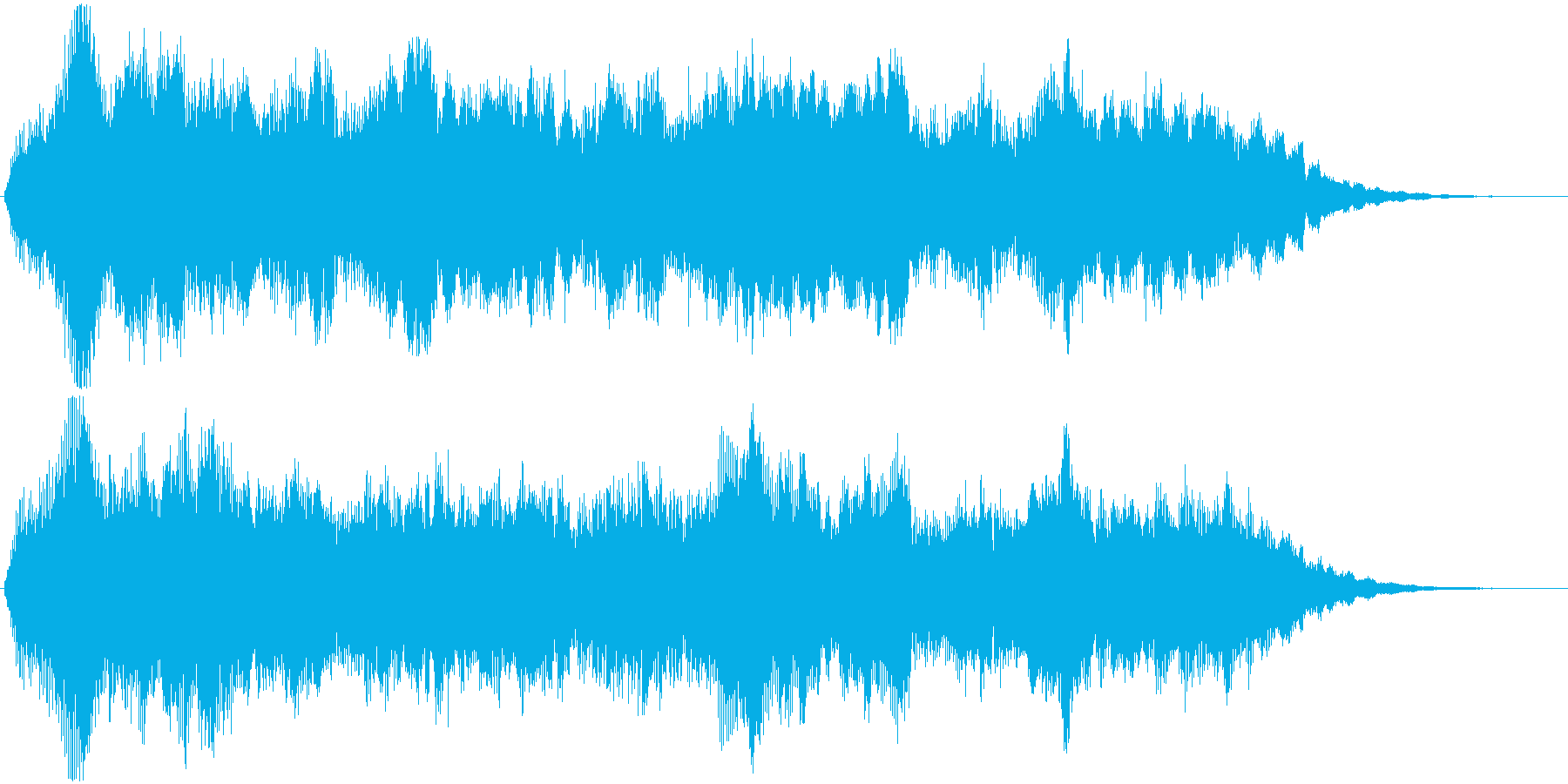 短めのシーンを演出する音です。の再生済みの波形